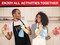His and Her Aprons - Mr Mrs Established 2023 Couples Engagement Gift, Cute Bridal Shower Gift Anniversary Wedding Registry Items & Decoration, Housewarming Gifts For New Home Newlywed Gift